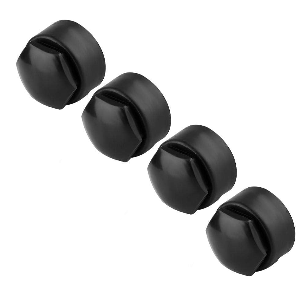 Universal Wheel Nut Cover Protective Bolt s Wheel Nut Rim Cover Anti Dust Stopper Cover 20pcs 17mm Nut Car Wheel Auto Hub Screw Anti theft Cover (Black)