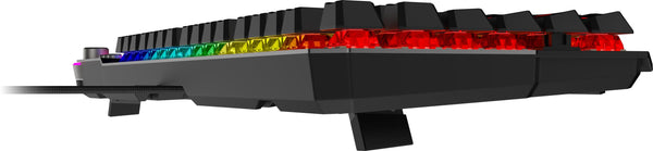 MSI Vigor GK71 Sonic Mechanical Gaming Keyboard (UK Layout) - MSI Sonic Red Switches (Linear), Ergonomic Keycaps, Anti-slip Base, Per-key RGB Mystic Light, USB 2.0 - Full-Sized