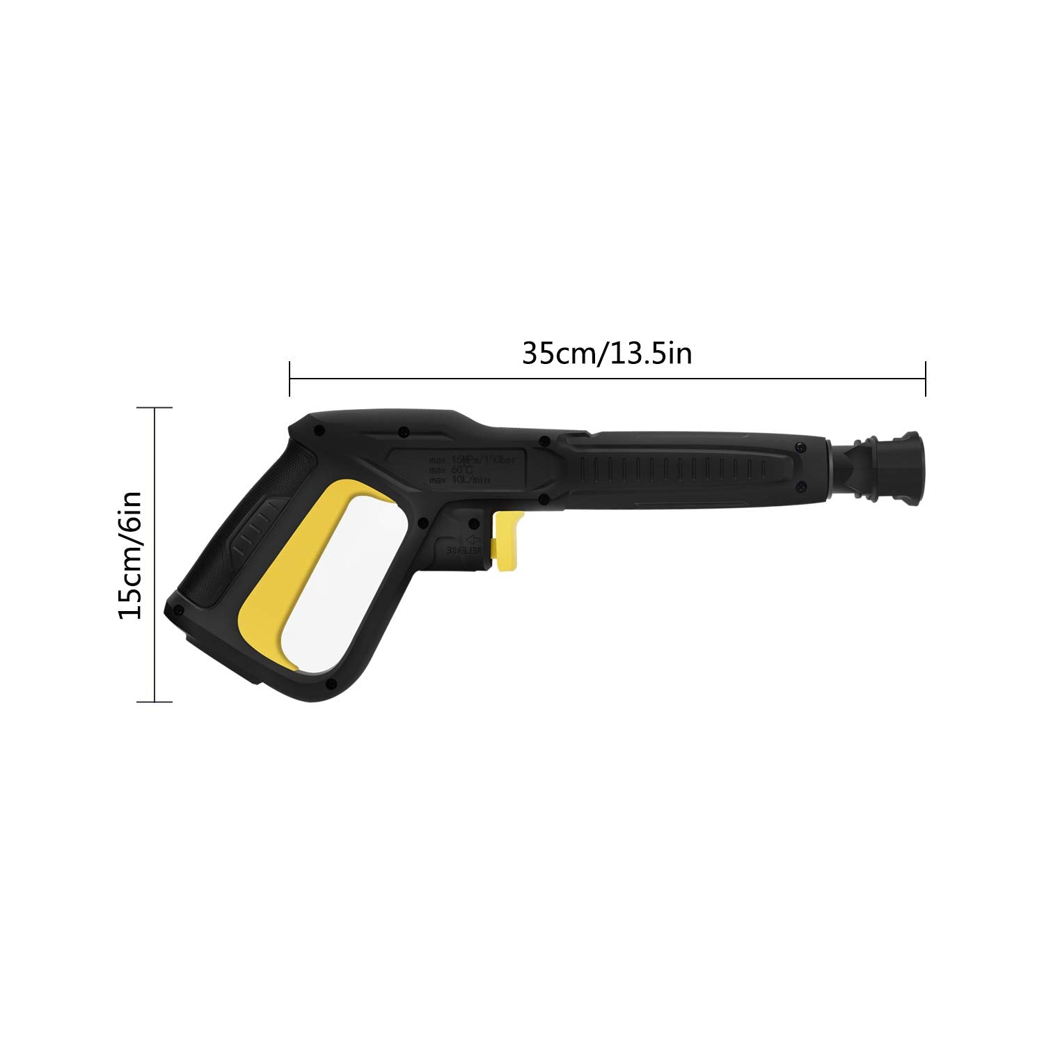 Jajadeal Car Wash Lance Trigger Gun Kit for Karcher K2 K3 K4 K5 K6 K7, Pressure Washer Spray Lance Extension Accessory Jet Lance Dirt Blaster with