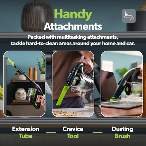 Gtech Multi MK2 | Cordless Handheld Vacuum Cleaner for Cars, Stairs, Home | 22V Li-ion Battery | Powered Brush Bar