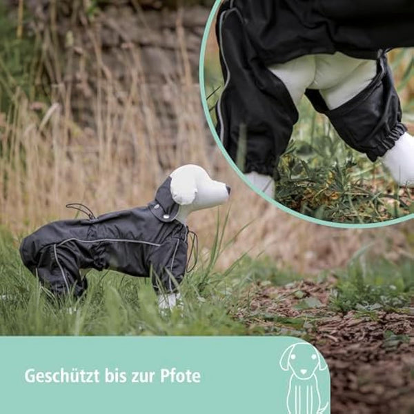 Kerbl Raincoat Manchester, XXXL, Black