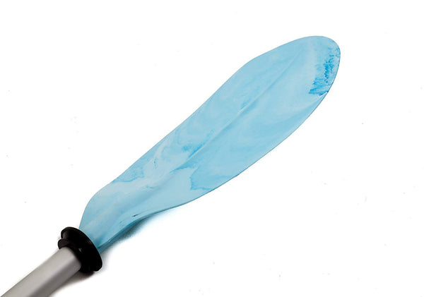 H2o Kayaks Childs Wave Asymmetrical Kayak Paddle 190 cm Blue Swirl (2 part)