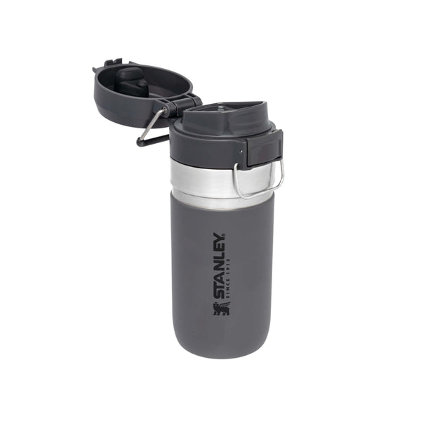 STANLEY Quick Flip Stainless Steel Water Bottle 0.47L - Keeps Cold For 7 Hours - Leakproof - BPA-Free Thermal Flask - Dishwasher Safe - Cup Holder Compatible