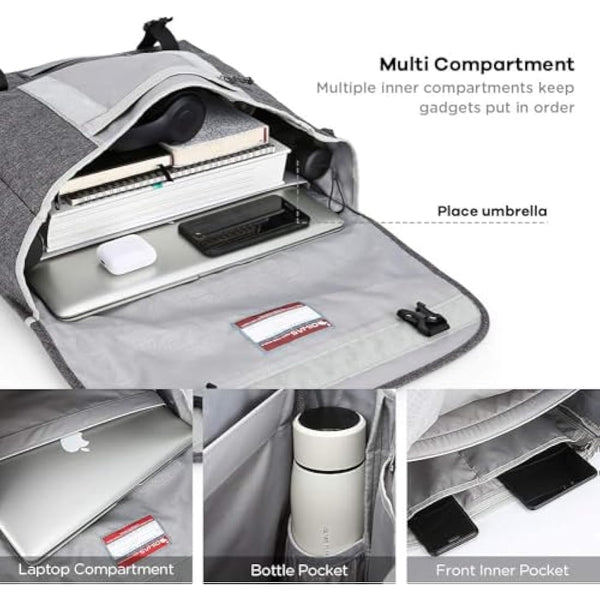 OIWAS Messenger Bags for Men Waterproof Satchel Shoulder Crossbody Man Bag Fits up to 15.6 Inch Laptop for School,Travel,Work