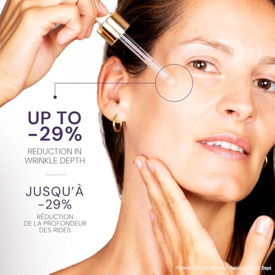 NEW - Panier des Sens - Anti Aging Serum for Face - Saffron Extract + Hyaluronic Acid - Anti Wrinkle & Lift - Skin Care for Women - Hydrating Facial Serum 97% Natural Ingredients - 30 ml