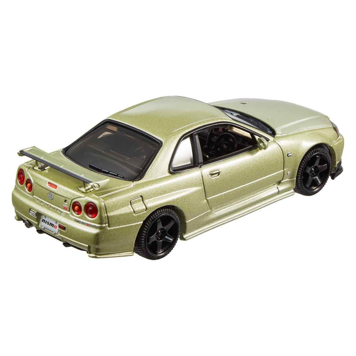 Hot Wheels Premium Ford Mustang, 1:43rd Scale Vehicle, Officially Licensed Replicas for Adult Collectors, Real Riders Tires, Metal/Metal Body & Chassis, HWT04