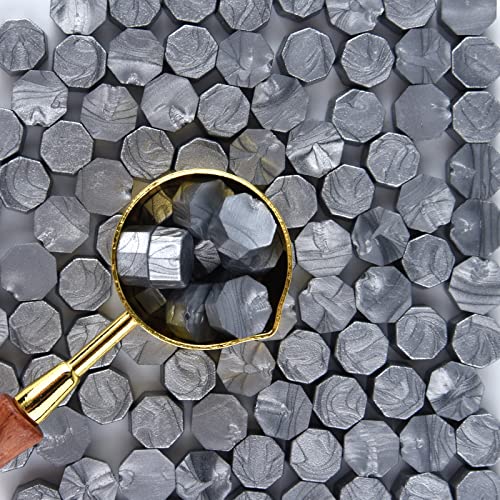 ASTARON 300 Pcs Sealing Wax Beads, Lots of Colors Options for Wax Seal Stamp, Octagon Wax Seal Kit with 1 Wax Melting Spoon, Perfect for Invitations Cards Envelopes Wine Packages Gift Wrapping