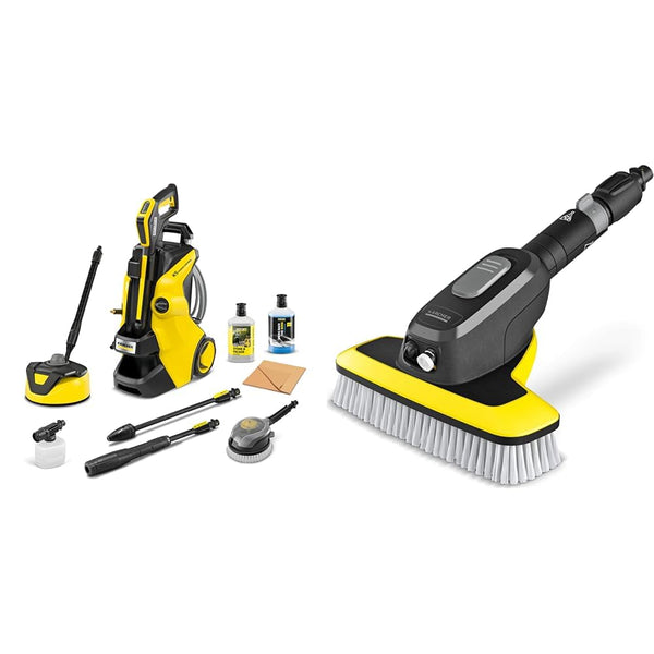 Kärcher K 5 Power Control Pressure Washer, pressure: max. 145 bar, flow rate: 500 l/h, area coverage: 40 m²/h, water filter, weight: 13 kg, high-pressure hose and gun, dirt blaster, spray lance