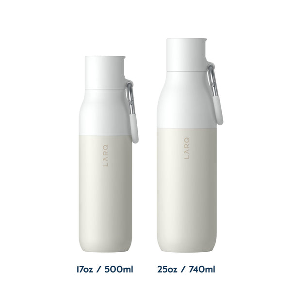 LARQ Bottle Flip Top 25oz - Insulated Stainless Steel Water Bottle with Straw | BPA Free | Reusable Water Bottle for Sports, Gym, and Travel | Keep