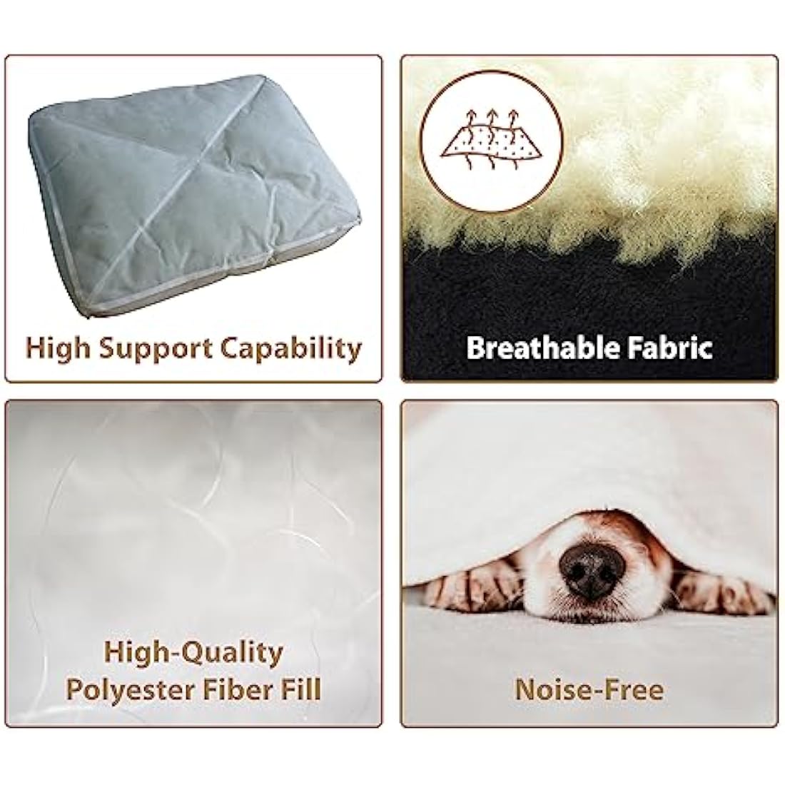 Ellie-Bo Large Dog Bed for 36-inch Dog Cage/Crate - Blue Faux Suede/Sheepskin