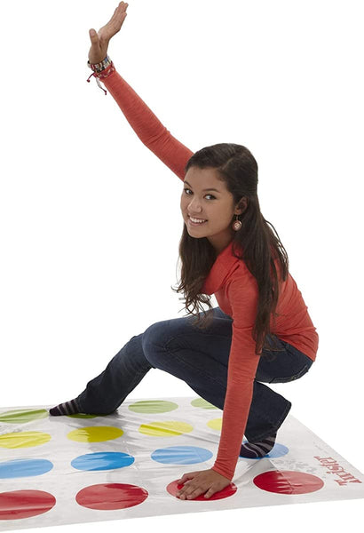 Hasbro Gaming Twister Ultimate: Bigger Mat, More Coloured Spots, Family, Kids Party Game Age 6+; Compatible with Alexa (Amazon Exclusive)