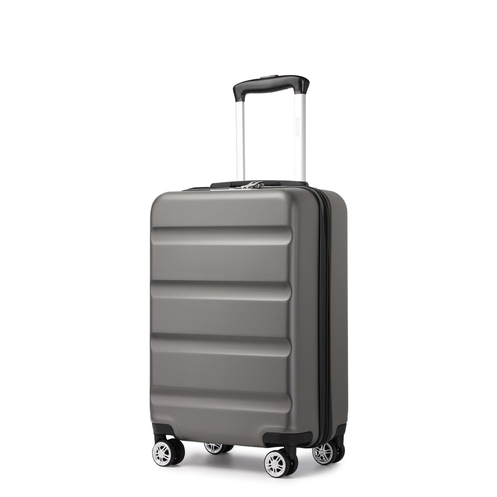 Kono Lightweight 28" Large Suitcase | Hard Shell with TSA Lock | 4 Dual Spinner Wheels | Expandable Design for Easy Travel | Perfect for Business & Vacation (Cream White,75x47.5x29.5cm)