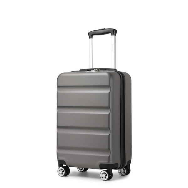 Kono Lightweight 28" Large Suitcase | Hard Shell with TSA Lock | 4 Dual Spinner Wheels | Expandable Design for Easy Travel | Perfect for Business & Vacation (Cream White,75x47.5x29.5cm)