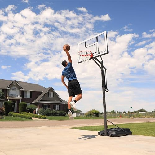 Lifetime 71522 Competition XL Portable Basketball System, 54 Inch Acrylic Backboard