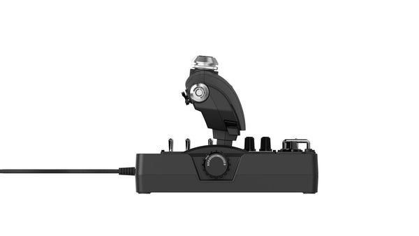 Logitech G X56 H.O.T.A.S Throttle and Joystick Flight Simulator Game Controller, 6 Dregrees of Freedom, 4 Spring Options, +189 Programmable Controls, RGB Lighting, 2x USB, PC - Black