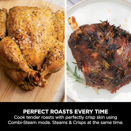 Ninja Foodi MAX 14-in-1 SmartLid Multi Cooker, 7.5L Electric Pressure Cooker & Air Fryer, Combi-Steam, Slow Cook, Bake, Grill, Copper/Black Amazon Exclusive OL650UKCP