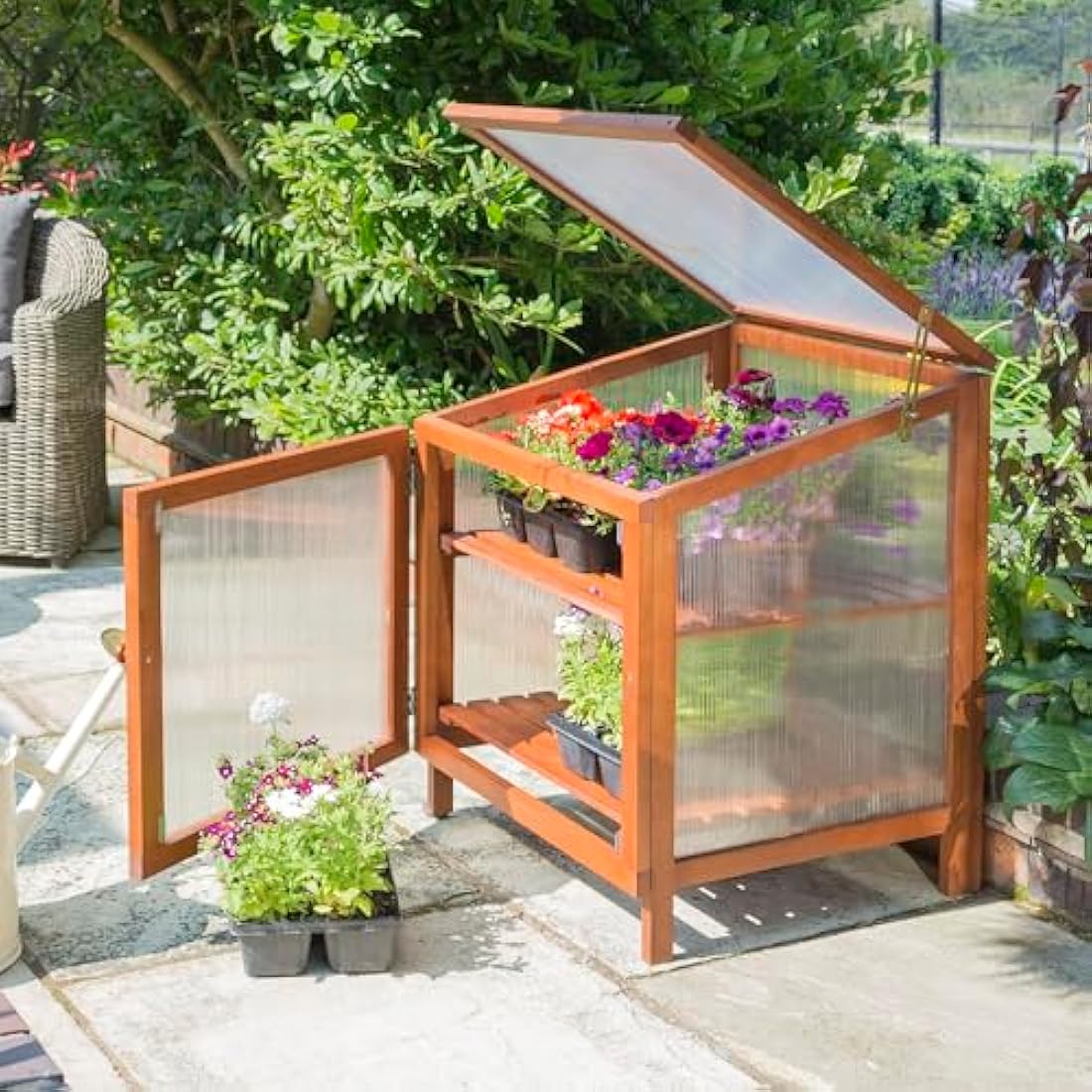 Rowlinson Hardwood Coldframe