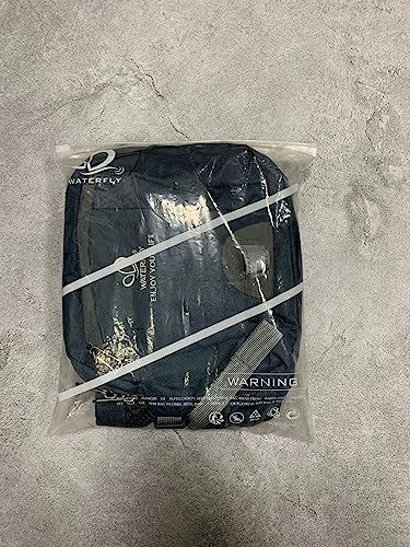 Waterfly Hiking Waist Pack Bum Bag Waist Bag with Bottle Holder Running Bag for Camping Climbing Travel Cycling and Dog Walking