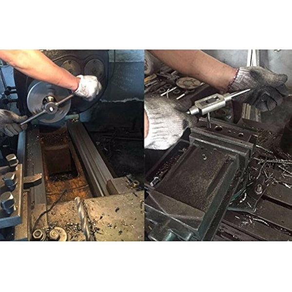 Gunpla Tap and Die Set 40 Pieces Tungsten Alloy Steel Metric Tap and Die Kit Combination for Cutting External and Internal Thread with Storage Case