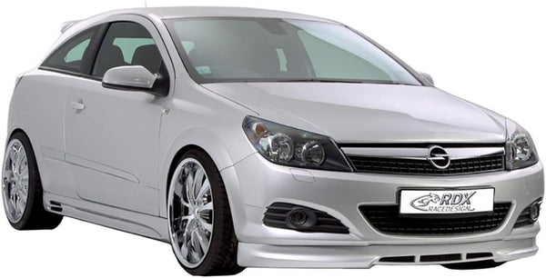 RDX Racedesign Front spoiler compatible with Opel Astra H GTC (ABS)
