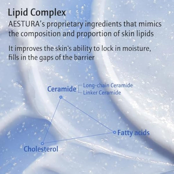 AESTURA ATOBARRIER365 CREAM with Ceramide, Korean Skincare, 120-Hour Hydrating Visible Capsule Moisturizer, Patented Lipid Complex, Facial Cream for Dry & Sensitive Skin, Dermatologist Tested, 80mL