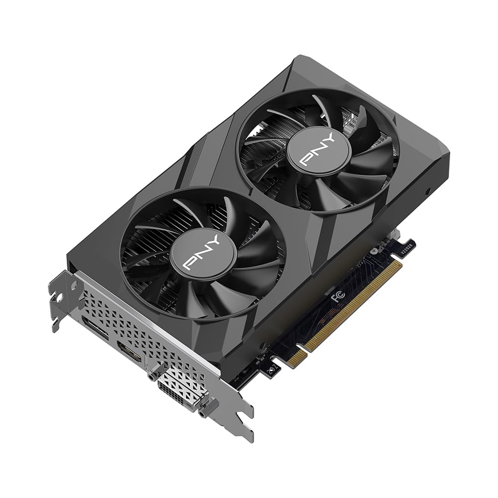 PNY GeForce RTX™ 3050 6GB VERTO Dual Fan Graphics Card