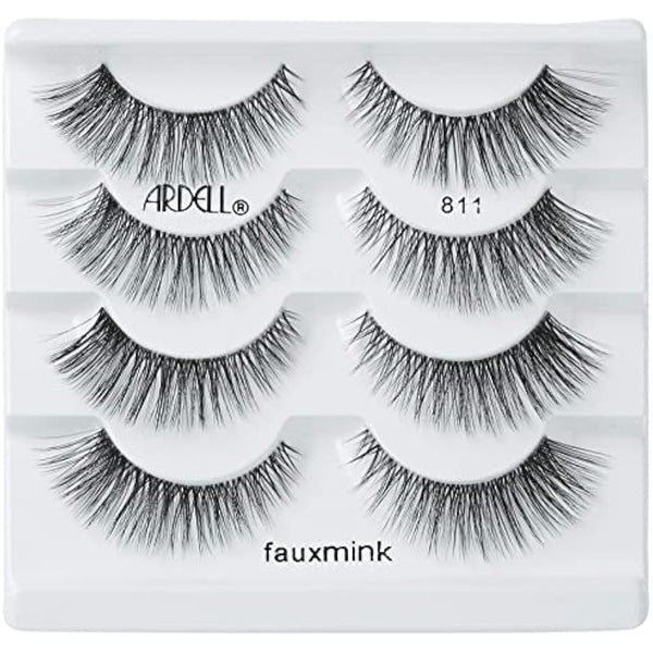 Ardell Faux Minx 811 False Lashes, Pack of 4
