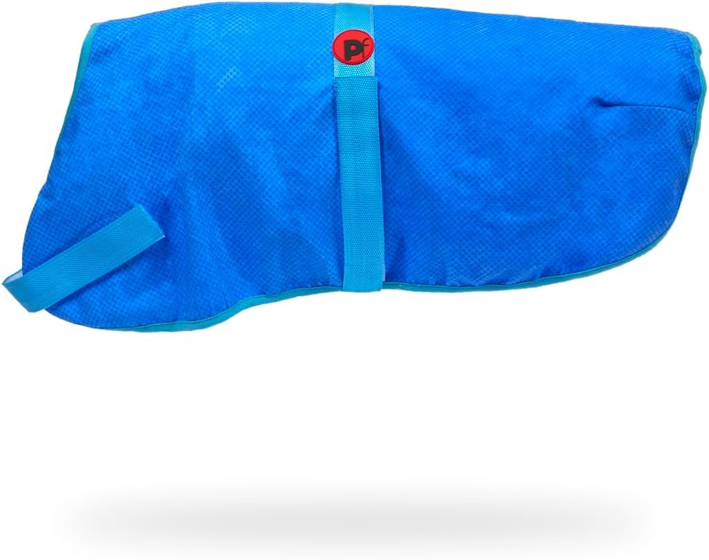 Petface Cooling Summer Dog Coat, 70 cm, Blue