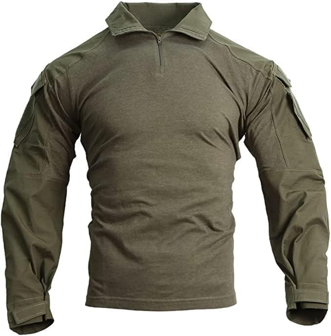 EMERSONGEAR Men's Tactical Shirt,Gen3 Airsoft Combat Army Paintball Quick Dry Long Sleeve BDU T-Shirt Top