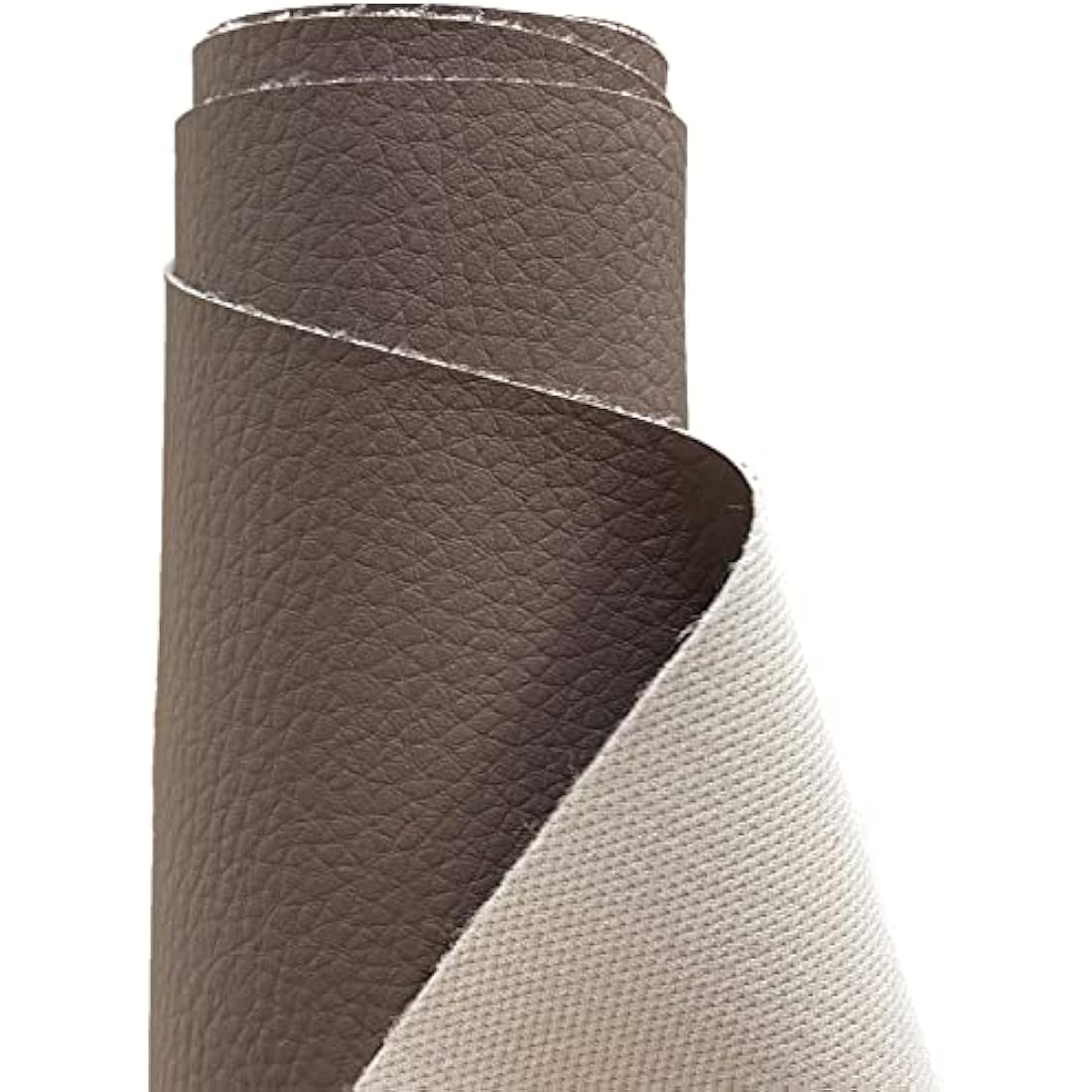 A-Express Grained Faux Leather Fabric Waterproof Heavy Duty Leatherette Vinyl Leathercloth Upholstery Textured Material - Cedar 1 Metre 100cm x 140cm