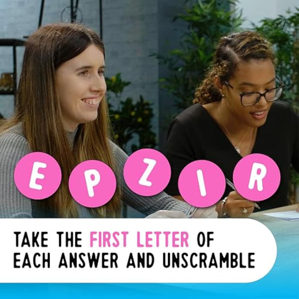 Format Games Ansagrams Trivia Card Game | A Quick-Fire Quiz With A Wordy Twist | 3 Players + | Ages 12+ | 500 Questions | 30 Minute Play