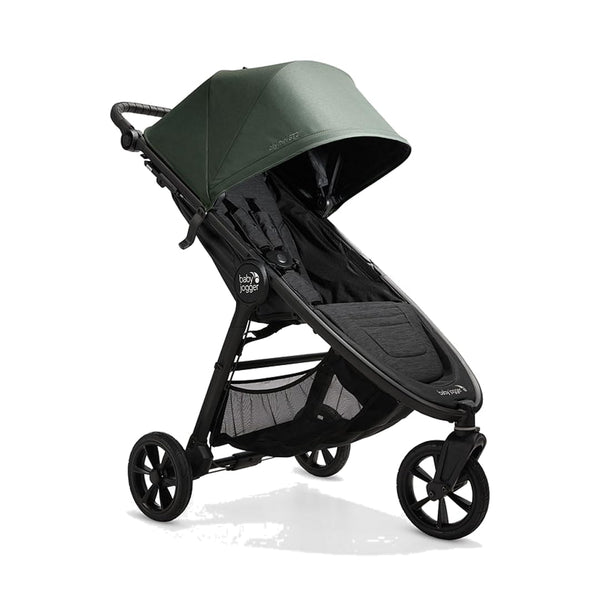 Baby Jogger City Mini GT2 All-Terrain Pushchair | Lightweight, Foldable Stroller | Opulent Black