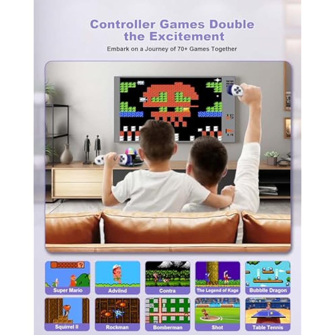 Acelufly Flannel Dance Mat for TV with Camera, Double Dance Mat with Wireless Controller, Non-Slip Dance Pad for Kids Adults, Gifts for Girls Boys