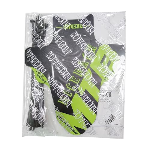NICEDACK Mudguards Mountain Bike, 2 Pieces Mudguard Fit 20-29 Inch MTB Mudguard Front and Rear Compatible Bicycle Splash Guard