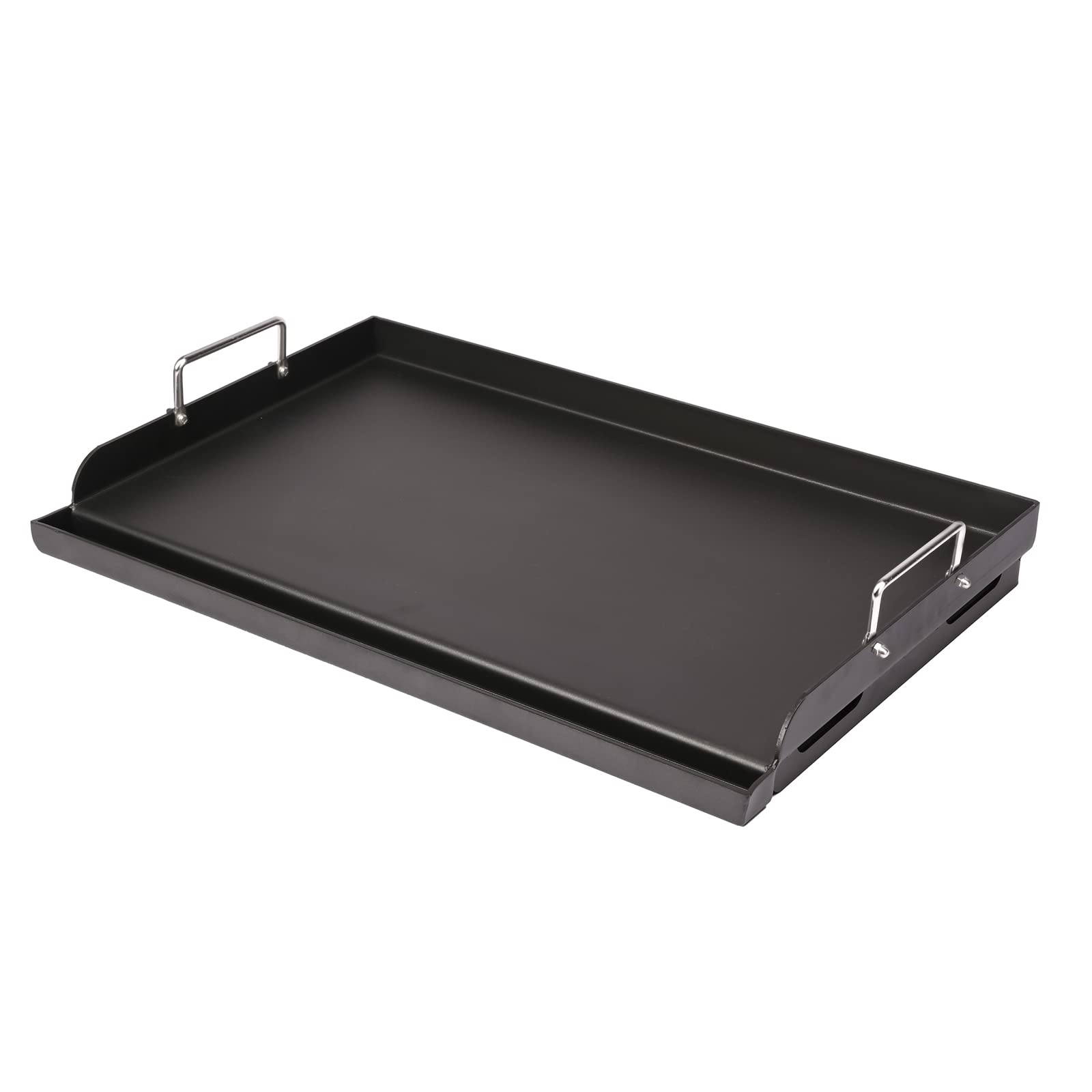 63 x 41cm Universal Griddle Plancha for Gas Grills, Universal Griddle Plate for Gas Hob, Nonstick Coating Large Rectangle Griddle Gas Stove Top with