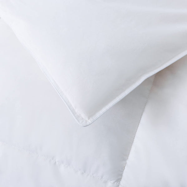 ANALIN Double Size Duvet - 13.5 Tog Luxurious Goose Feather & Down Quilt, 50% Down Double Size Bed Duvet, 100% Cotton Shell, Anti-dust mite &