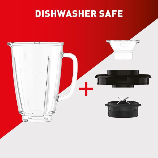 Tefal Blend Up Powerful Mini Blender, Quiet Mode, 8 Auto Programmes, Auto Cleaning Programme, 2 Durable Bottles 0.7L & 0.4L, Smoothies, Protein Shakes, Cocktails, Ice Crush, Hummus, 6 Blades BL19H4G0