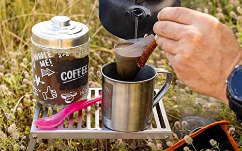 FENNEK Folding Prost | Very Compact | For Grilling Over Hobos, Camping Stoves, Fire Pits and Much More | Made In Germany