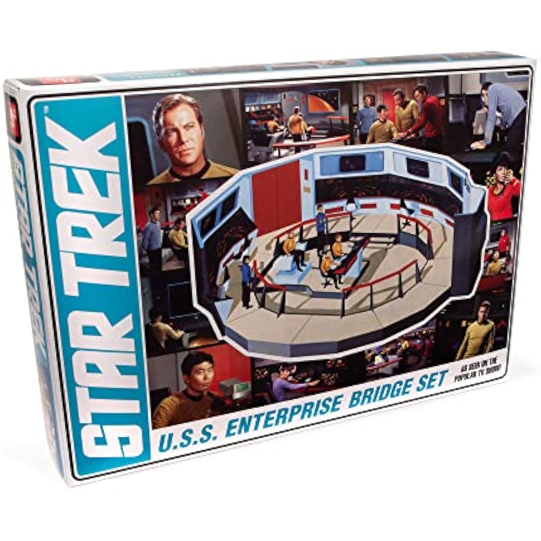 AMT Round2 AMT1270M/12 Star Trek Model Kit, Multi-Colour, Replica