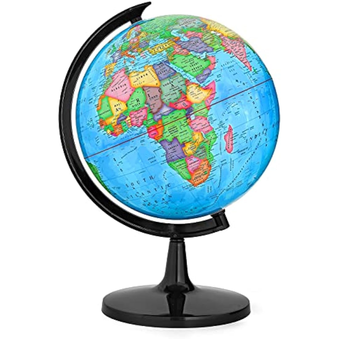 33CM/13 Inch Educational World Globe, Classroom Decorative Earth Globe