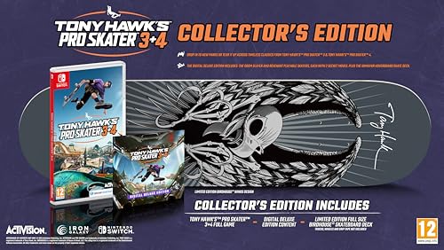 Tony Hawk's Pro Skater 3+4 Collector's Edition (Nintendo Switch)