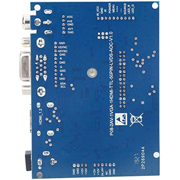 Hilitand TFT LCD Display HDMI VGA Monitor Screen Kit 7 Inch 1024 * 600 Compatible 3/2