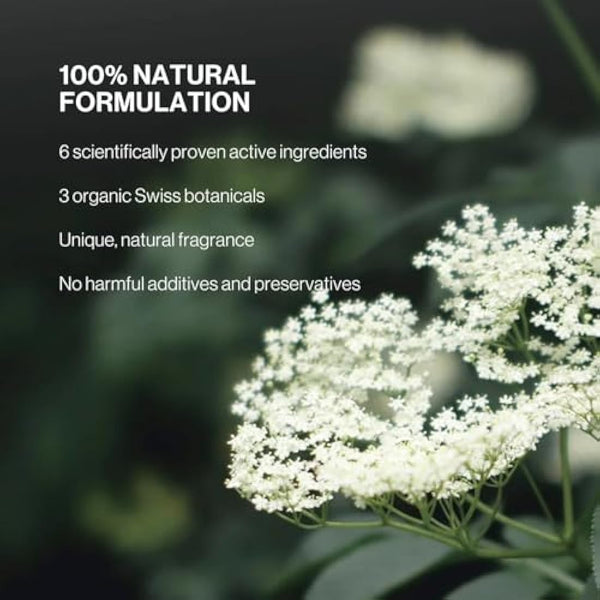 JUNGKRAUT Alpine Performance Face Fluid for men 1x50ml, natural face cream with hyaluronic acid, anti-aging, intense moisture, ultra-light, quickly absorbed, never greasy, made in the Swiss Alps