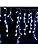 Icicle Christmas Fairy Lights Waterproof Outdoor/Indoor use. Blue&White 800 LED 20M Wide 80 Drops Plus a Massive 10M Lead Cable, 8 Modes, Low Safe Voltage White Cable (Blue&White, 800LED 21M)