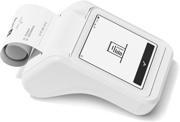 SumUp Solo & Printer Bundle – Contactless Credit Card Payment Card Reader with Charging Station & Printer for Receipts. Full touch-screen interface with free SIM card and unlimited mobile data