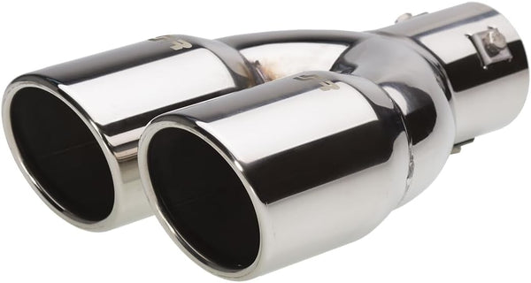 Simoni Racing TRX/18 Exhaust Tip Double Rounded Inox