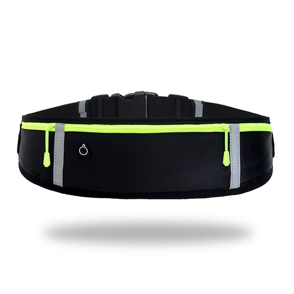GORWRICH Running Belt with Waterproof Adjustable Elastic Strap, Sweatproof waistpacks with Large Capacity, Perfect for Running and Outdoor Activities