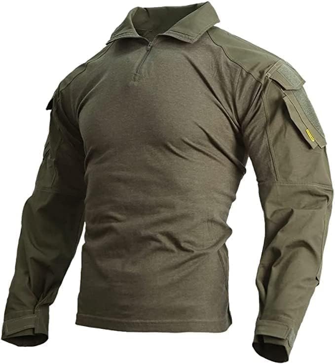 EMERSONGEAR Men's Tactical Shirt,Gen3 Airsoft Combat Army Paintball Quick Dry Long Sleeve BDU T-Shirt Top