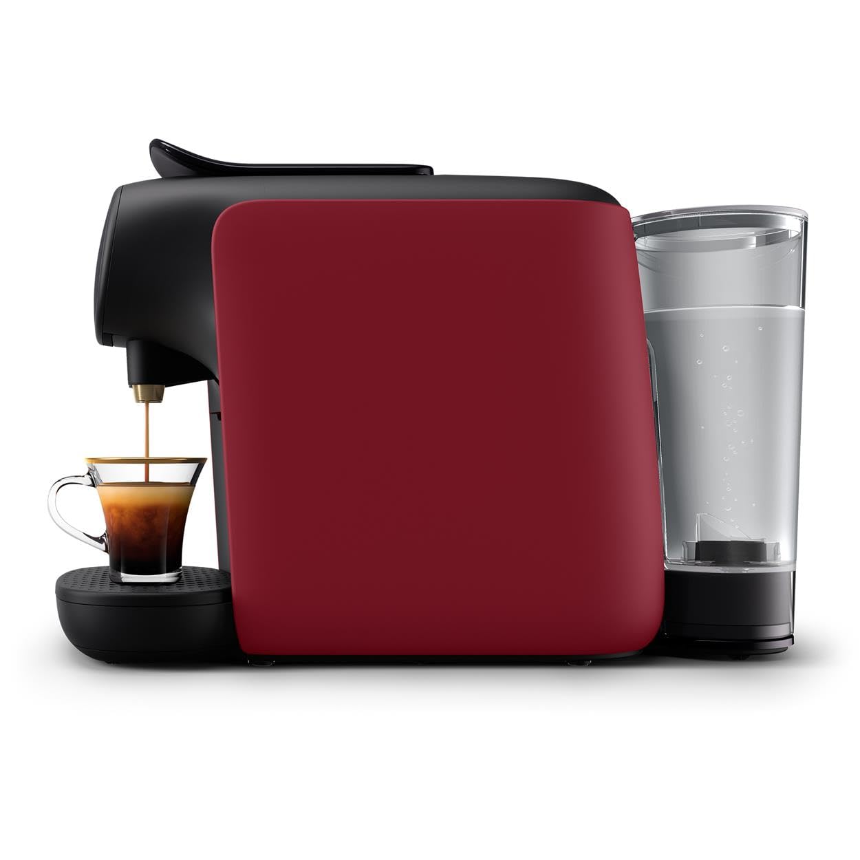 Philips L'OR BARISTA Sublime Coffee Capsule Machine, for Double or Single Capsule, Red (LM9012/50)