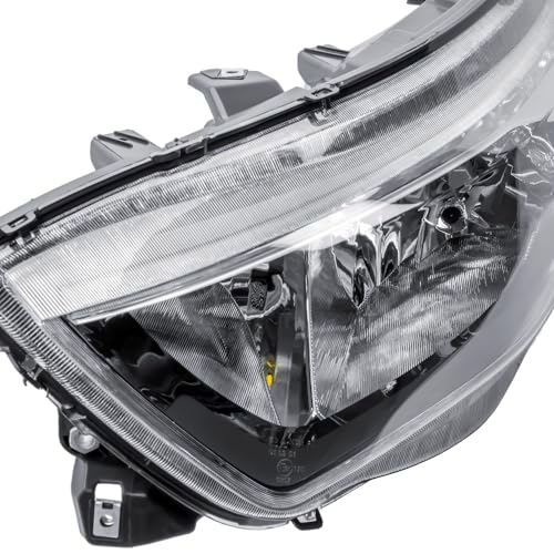 LONGLING Replacement Driver Right Side O/S Headlight Head Lamp Electric Adjustment with Square Plug for IVECO Daily 2020-2025